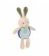 Doudou Hase Hellblau Pop Up 20cm