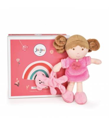 Doudou Schmusepuppe Rose 21cm