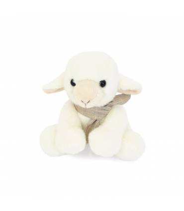 Doudou Kleines Lamm mit Schal 14cm