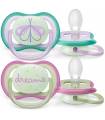 Philips Avent Nuggi Ultra Air Night Motte/Dreams 0-6 Mt.