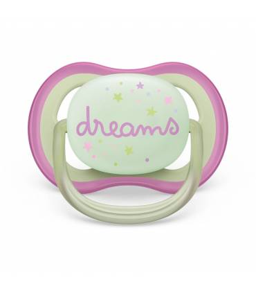 Philips Avent Nuggi Ultra Air Night Motte/Dreams 0-6 Mt.