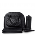 Moon Wickeltasche Fashion Bag inkl. Clutch Black