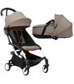 Stokke YOYO3 6+ White mit Liegewanne Taupe