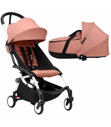 Stokke YOYO3 6+ White mit Liegewanne Ginger