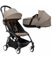 Stokke YOYO3 6+ Black mit Liegewanne Taupe