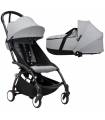 Stokke YOYO3 6+ Black mit Liegewanne Stone