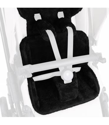 ABC-Design Einlagen Set Kinderwagen Black
