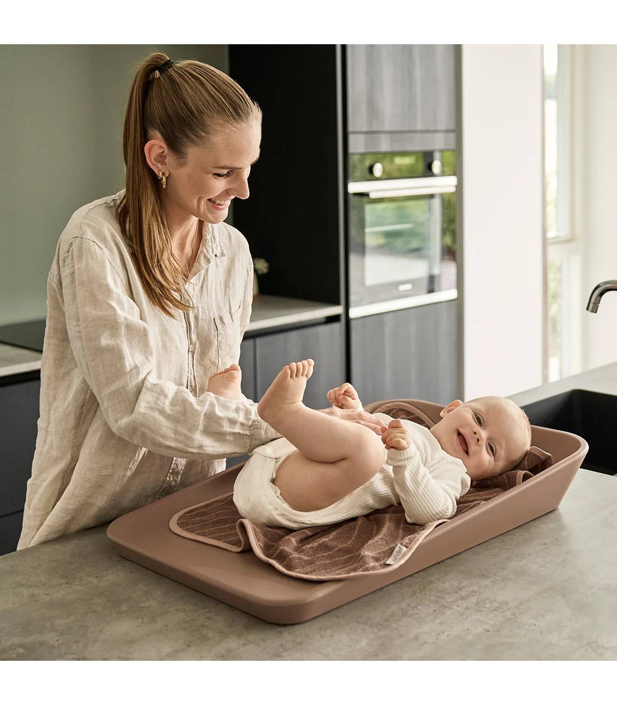Leander Matty Wickelkissen - hygienische Wickelauflage