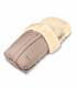 Fellhof Cortina Lammfellfusssack für Kinderwagen Beige Melange