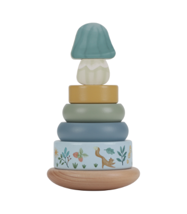Little Dutch Holz-Stapelturm Forest Friends