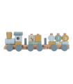 Little Dutch Eisenbahn mit Steck-Formen Forest Friends