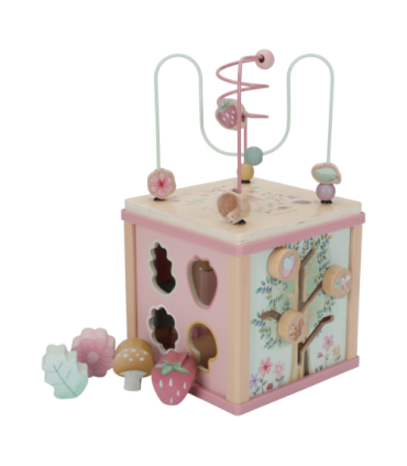 Little Dutch Holz-Aktivitäten-Würfel Fairy Garden