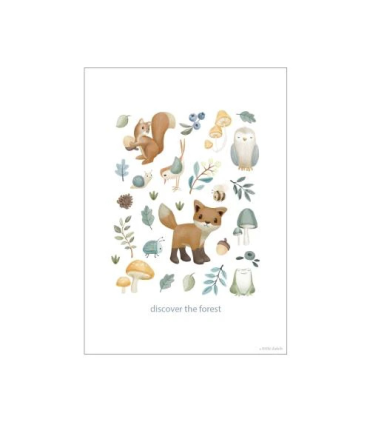 copy of Little Dutch Poster A3 Baby Bunny