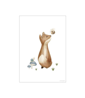 Little Dutch Poster A3 Forest Friends