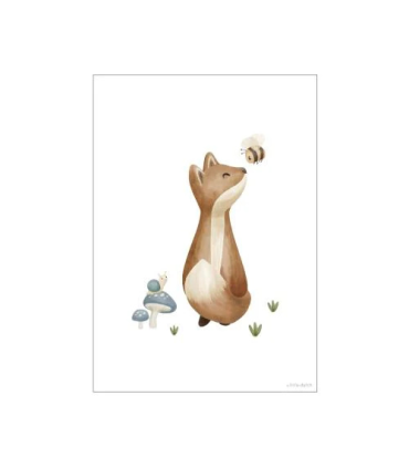 copy of Little Dutch Poster A3 Baby Bunny