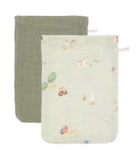 copy of Little Dutch Waschhandschuhe Pure Pink Blush/Little Flowers