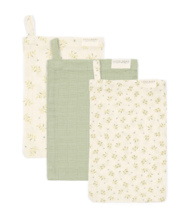 copy of Little Dutch Waschhandschuhe Pure Pink Blush/Little Flowers