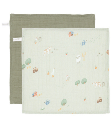 copy of Little Dutch Mundtücher Muslin Baby Bunny/Beige