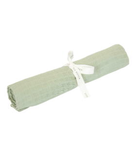 Little Dutch Musselintuch 120x120 Muslin Sage