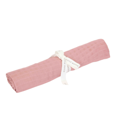 Little Dutch Musselintuch 120x120 Muslin Pure Pink Fairy Blossom