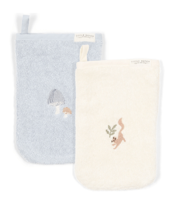 copy of Little Dutch Waschhandschuhe Pure Pink Blush/Little Flowers