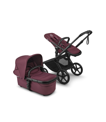 Bugaboo Fox 5 Renew Black Dark Cherry