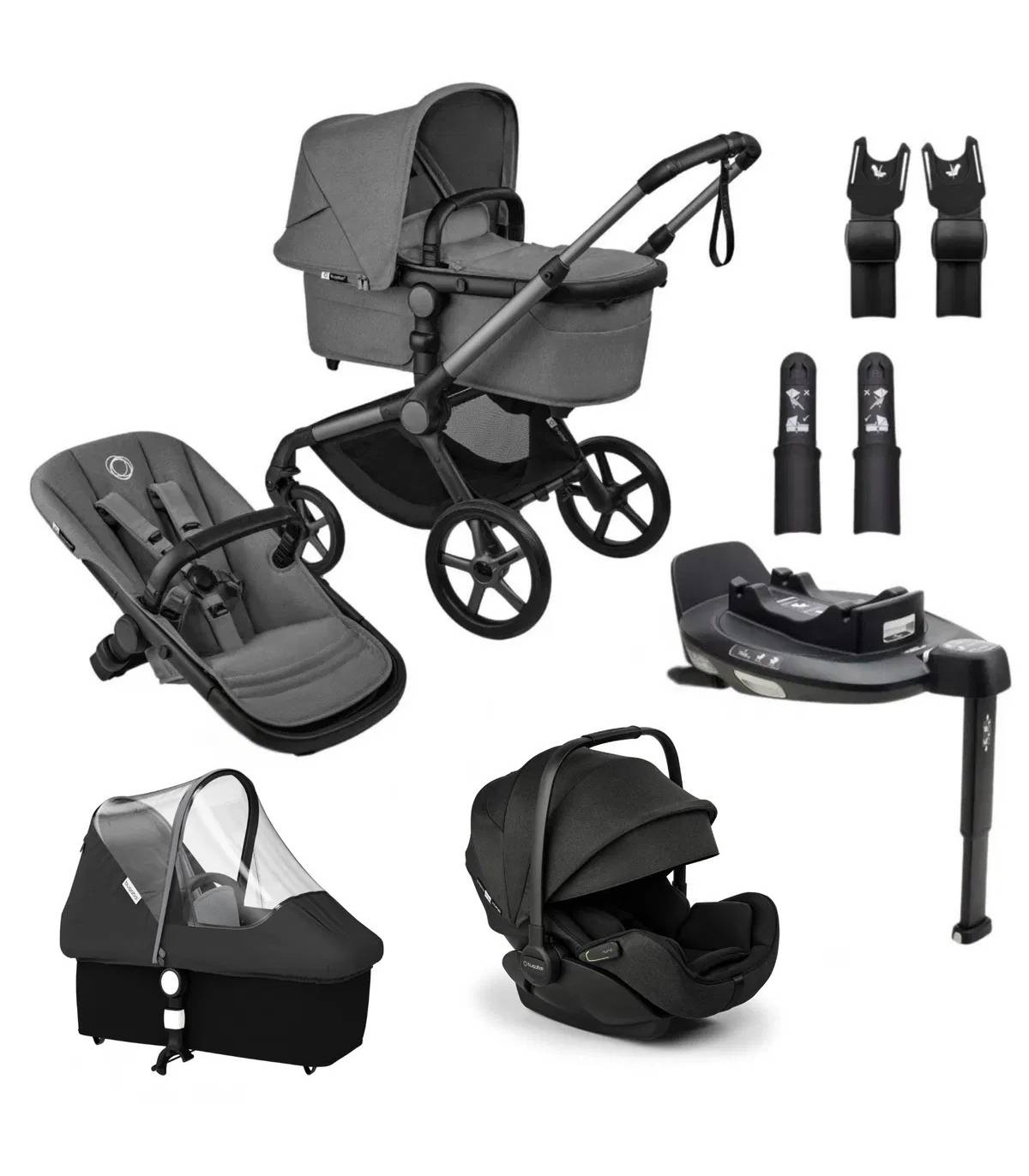 copy of Bugaboo Fox 5 Renew Graphite Moon Grey