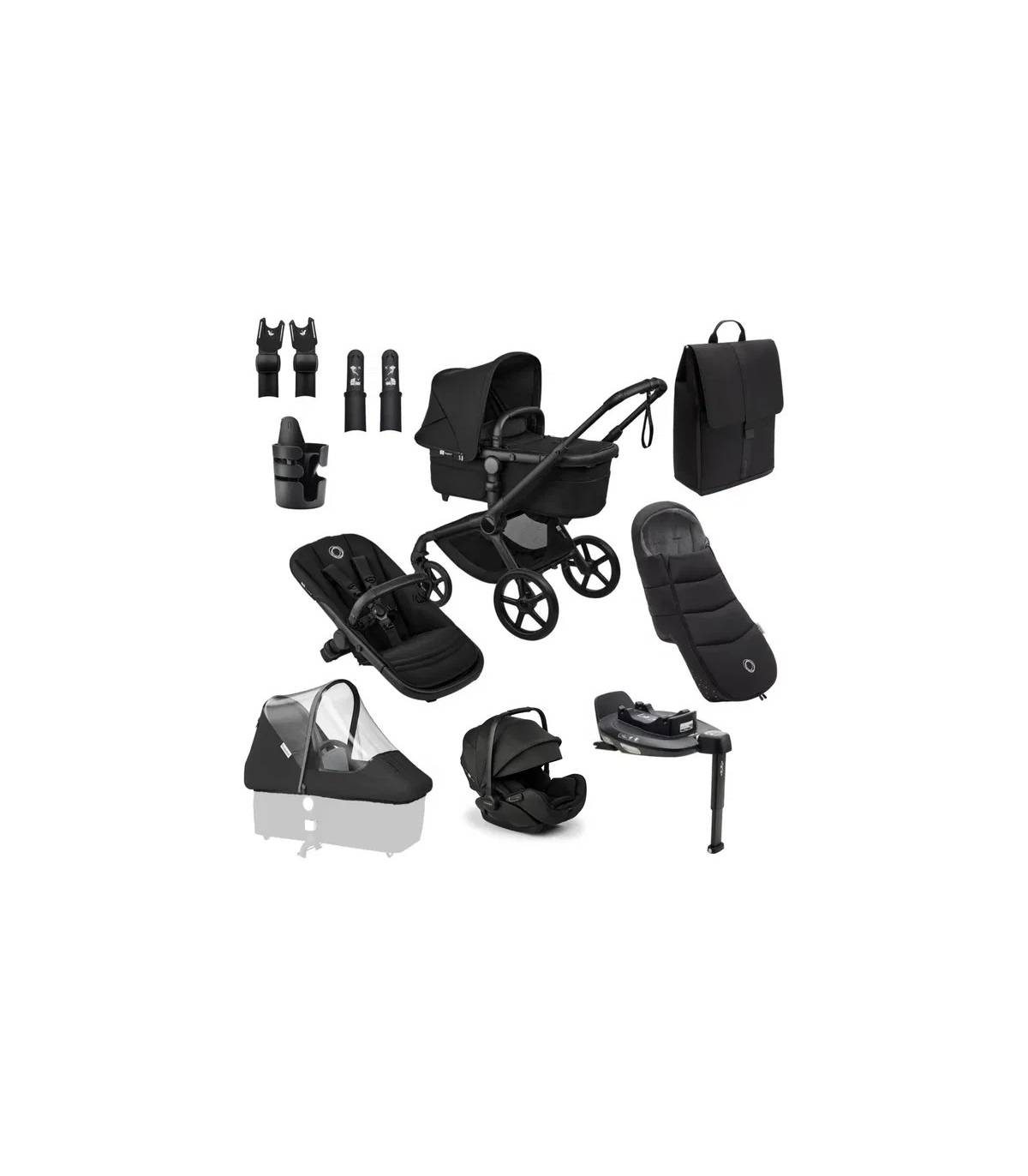 Bugaboo Fox 5 Renew Complete Bundle Heritage Black