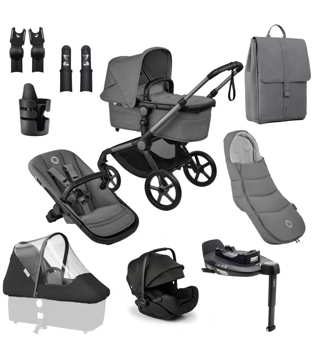 copy of Bugaboo Fox 5 Renew Graphite Moon Grey