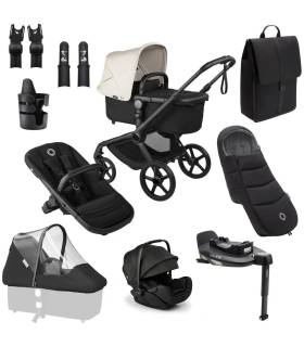 Bugaboo Fox 5 Renew Complete Bundle Heritage Black-Misty White