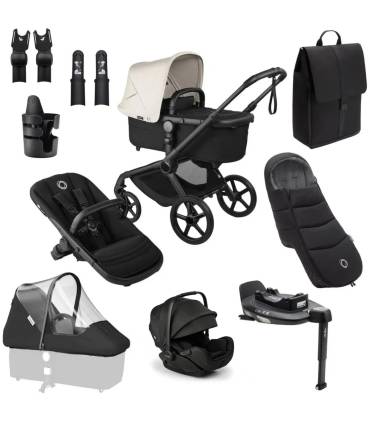 Bugaboo Fox 5 Renew Complete Bundle Heritage Black-Misty White