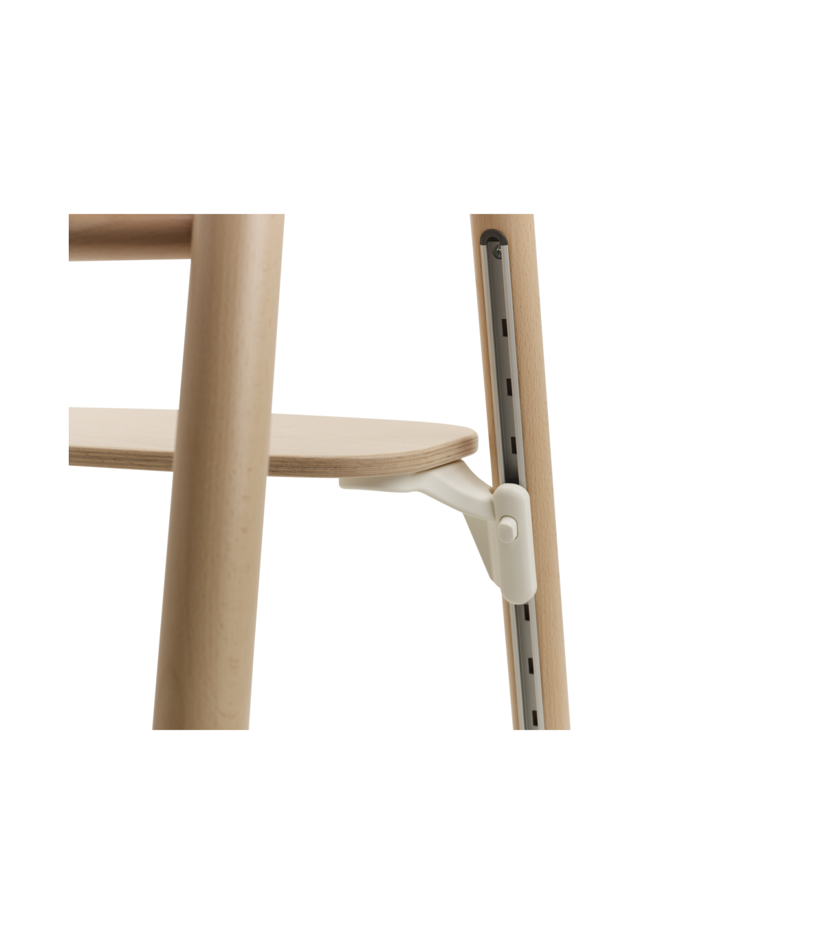 Bugaboo Giraffe Hochstuhl Neutral Wood / White