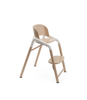 Bugaboo Giraffe Hochstuhl Neutral Wood / White