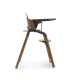 Bugaboo Giraffe Hochstuhl Warm Wood / Grey