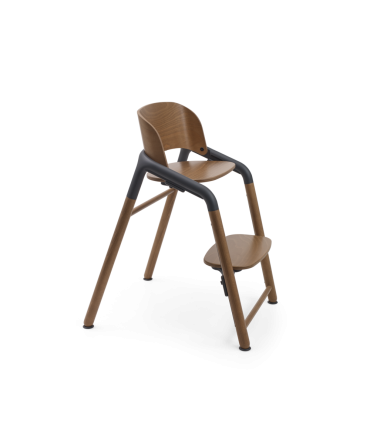 Bugaboo Giraffe Hochstuhl Warm Wood / Grey