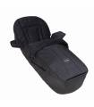 Emmaljunga 3-in-1 Kinderwagen Fusssack Flat+ Sitz Urban Black
