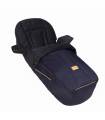 Emmaljunga 3-in-1 Kinderwagen Fusssack Flat+ Sitz Outdoor Navy