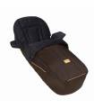 Emmaljunga 3-in-1 Kinderwagen Fusssack Flat+ Sitz Outdoor Brown