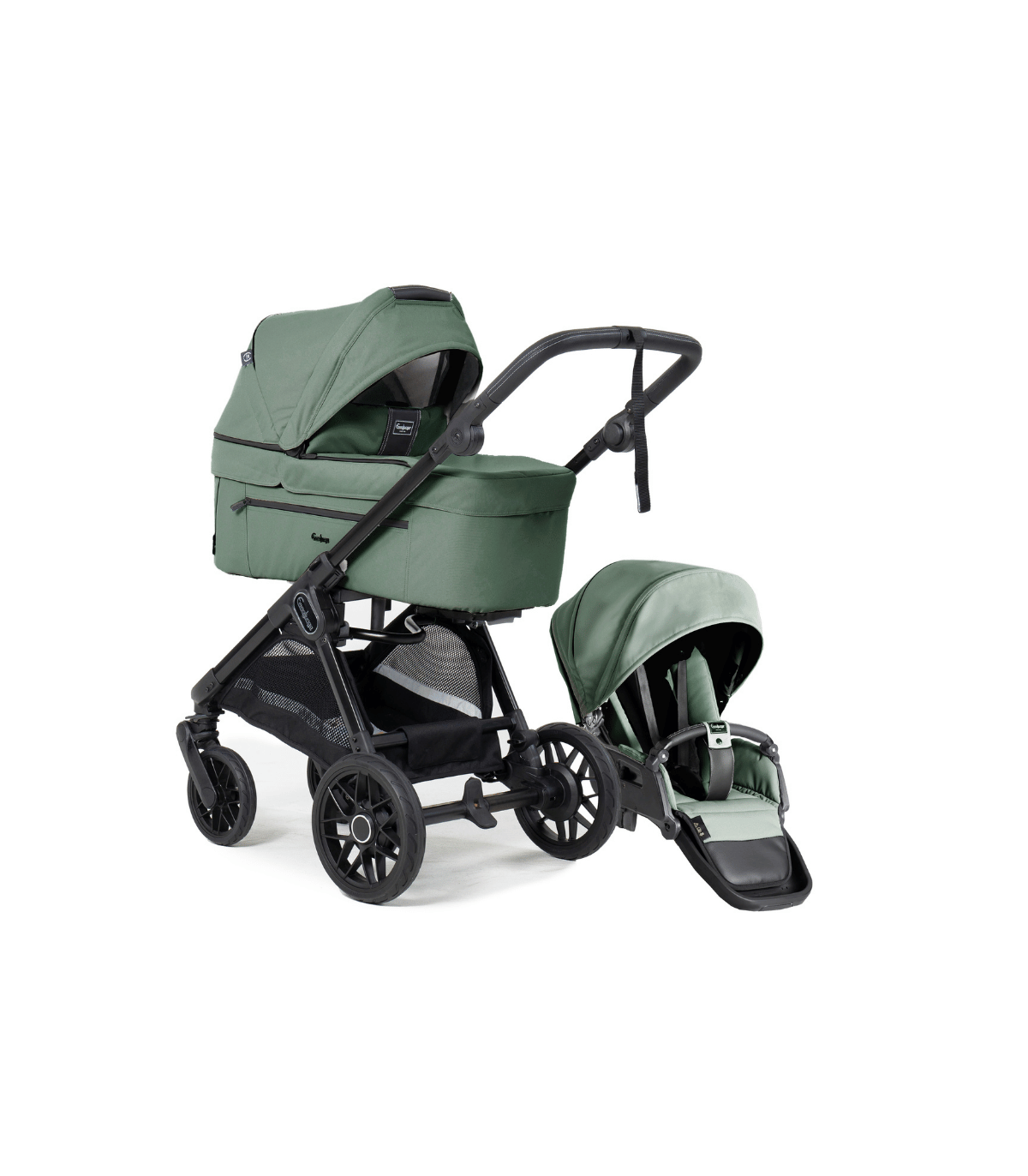 Emmaljunga SENTO FLAT+ Kinderwagen – 2-in-1 ab Geburt