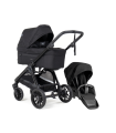 Emmaljunga Sento Flat+ - 2-in-1 Kinderwagen Urban Black