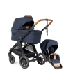 Emmaljunga Sento Flat+ - 2-in-1 Kinderwagen Outdoor Dark Navy