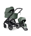 Emmaljunga Sento PRO Flat+ – 2-in-1 Kinderwagen Urban Green