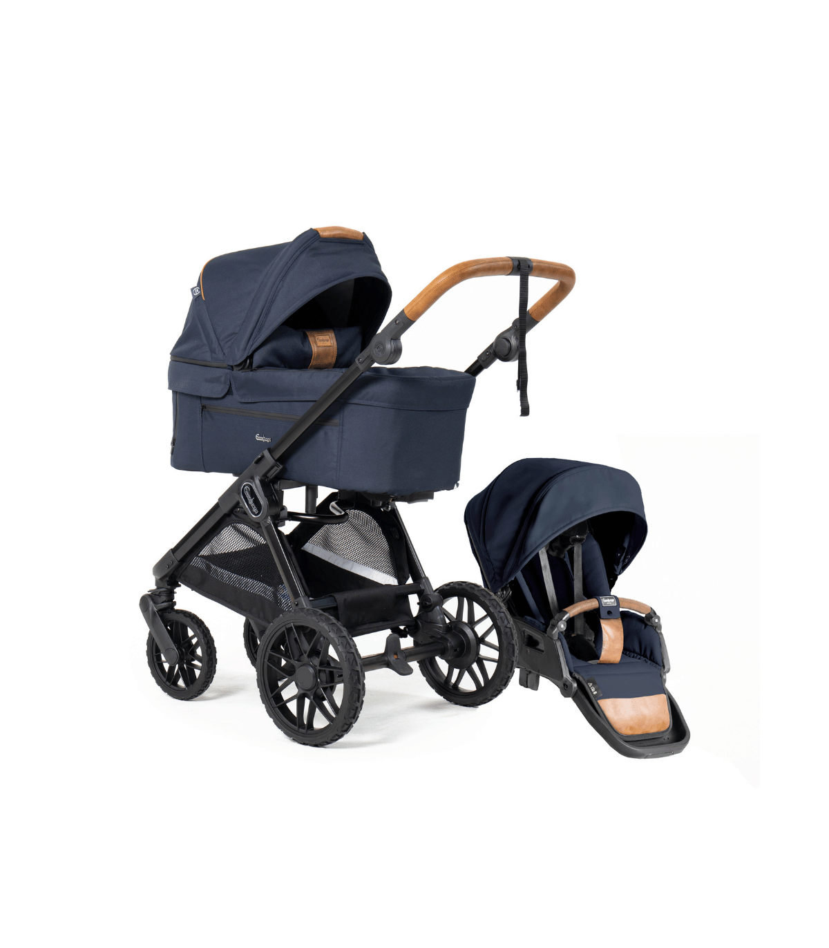 Emmaljunga SENTO PRO FLAT Kinderwagen – 2-in-1 ab Geburt