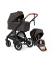 Emmaljunga Sento PRO Flat+ – 2-in-1 Kinderwagen Outdoor Brown