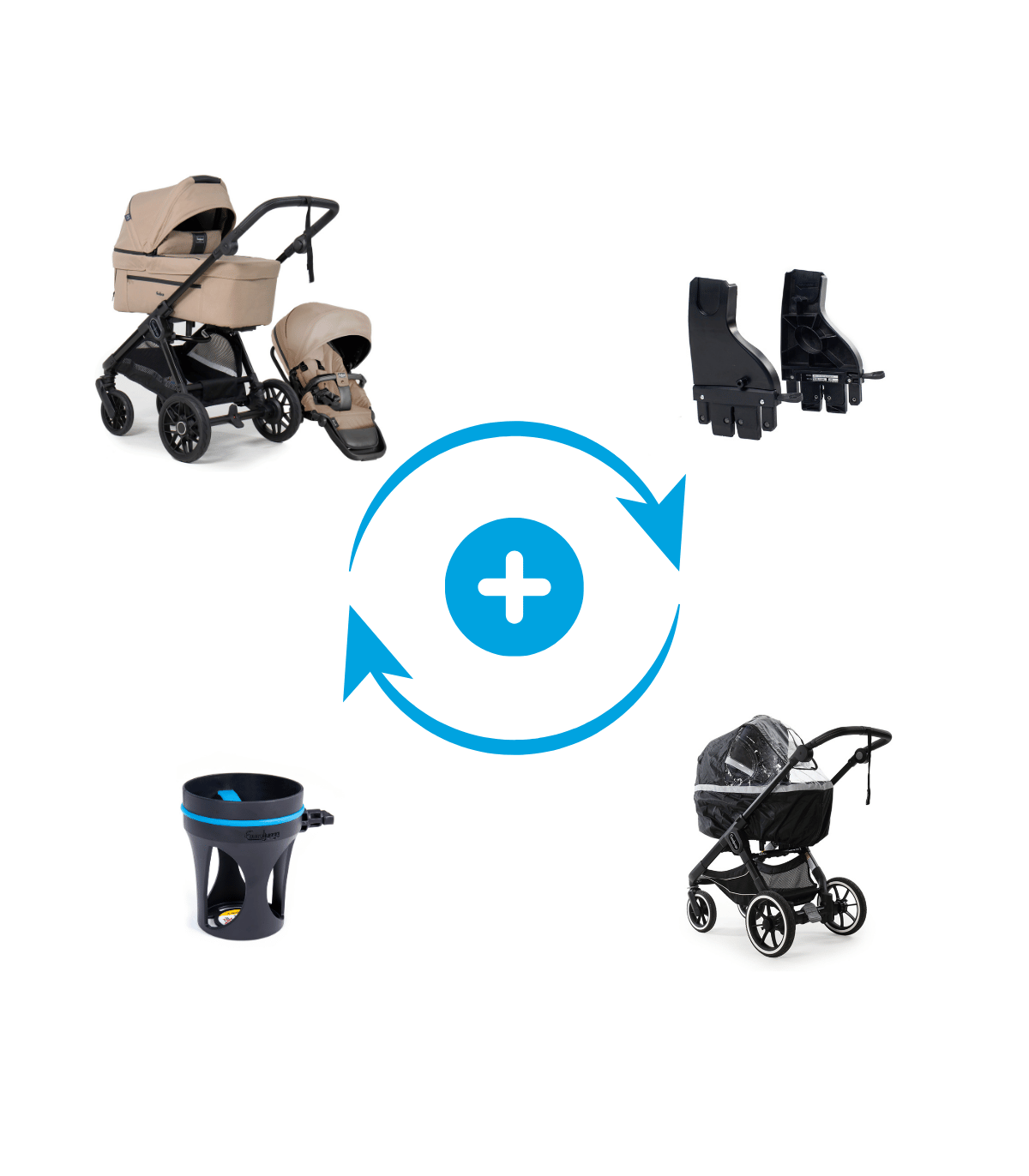 copy of Emmaljunga Sento Ergo+ Urban Pearl