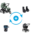 Emmaljunga Sento Flat+ SET - 2-in-1 Kinderwagen