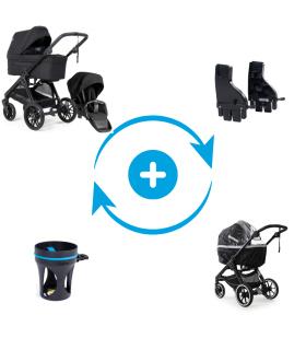 Emmaljunga SENTO PRO FLAT Kinderwagen SET – 2-in-1 ab Geburt