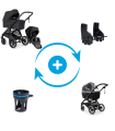 Emmaljunga Sento PRO Flat+ SET – 2-in-1 Kinderwagen