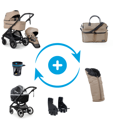 Emmaljunga SENTO ERGO PREMIUM SET – Kinderwagen ab Geburt