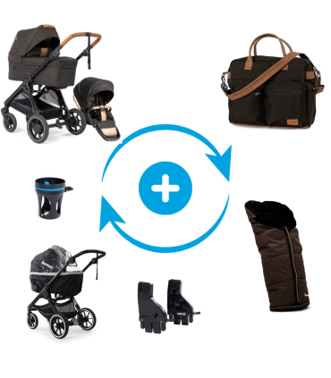 Emmaljunga SENTO ERGO PREMIUM SET – Kinderwagen ab Geburt